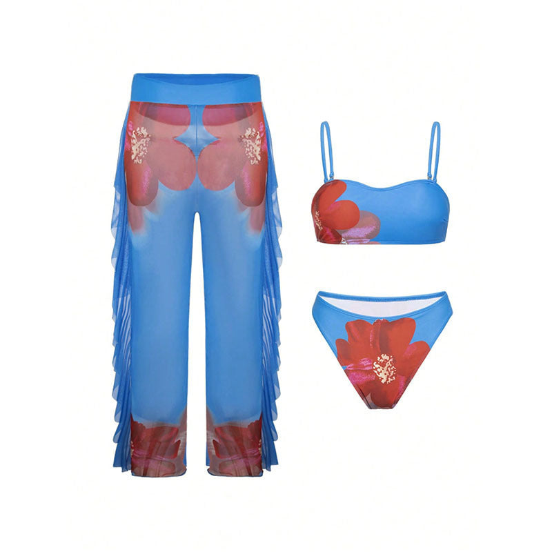 Women's bikini set with seductive ruffle design Mune Fashion