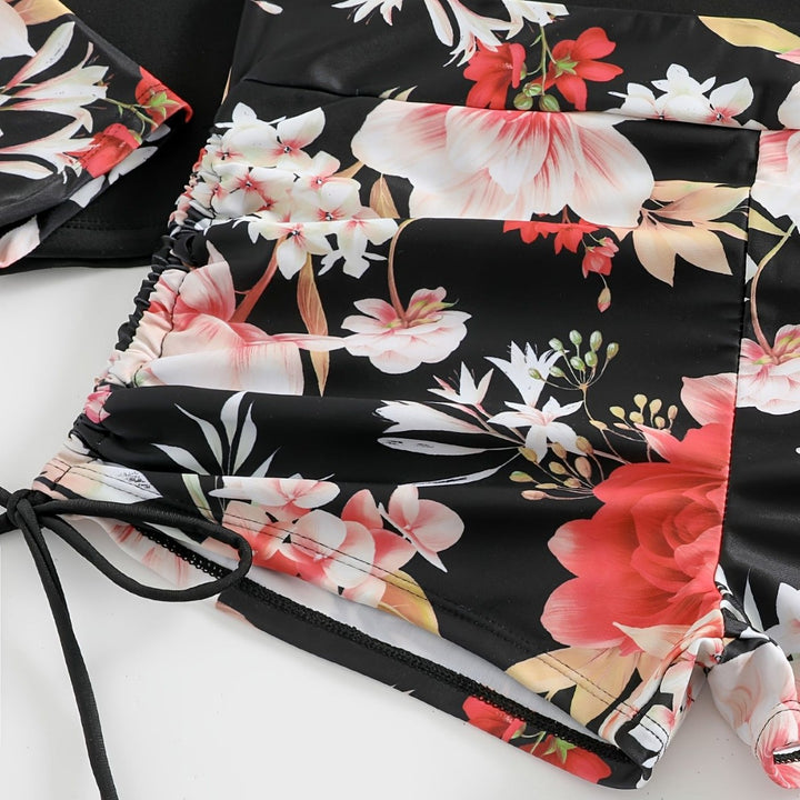 Women's Rashguard and Swim Shorts Set Mune Fashion