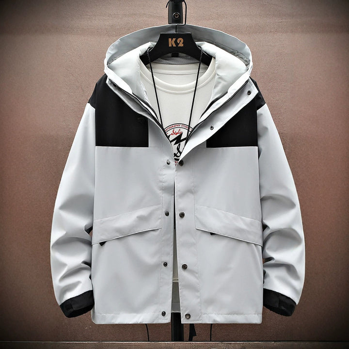 Men's functional jacket with adjustable hood system Mune Fashion