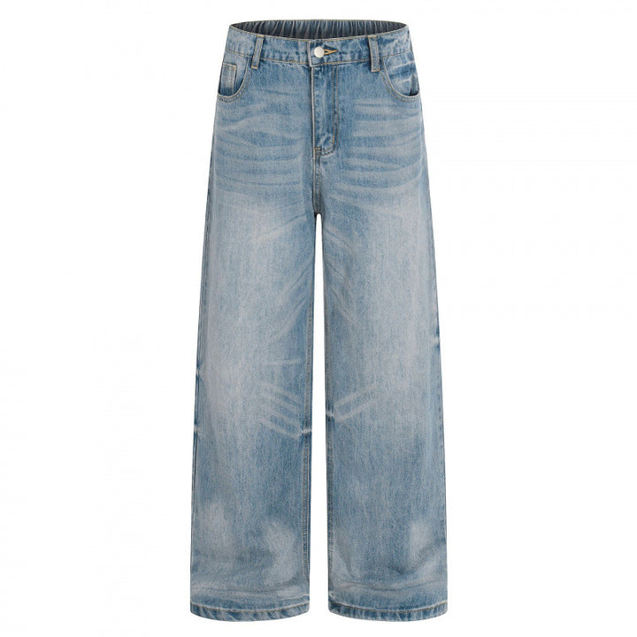 Women's Loose High-Waist Jeans made of lightweight Stonewashed Denim Mune Fashion