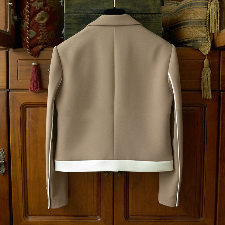 Women Elegant Short Blazer Mune Fashion