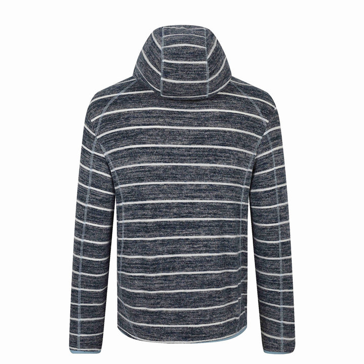 Unisex Striped Knit Half Collar Sweater with Raglan Sleeves Mune Fashion