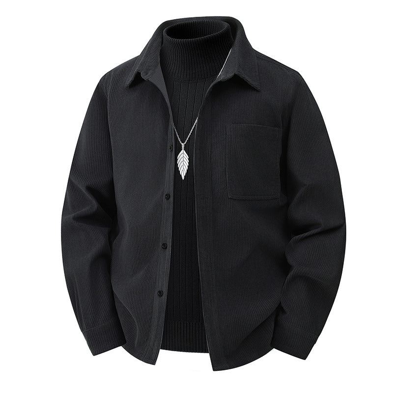 Men's cord jacket with chest pocket Mune Fashion