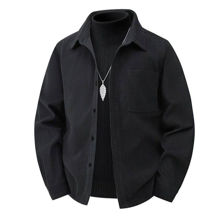 Men's cord jacket with chest pocket Mune Fashion