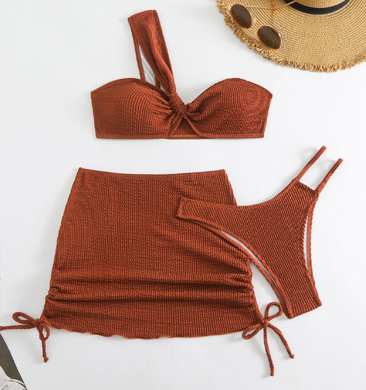 Women's Bikinis with Ruffles and Shorts Mune Fashion