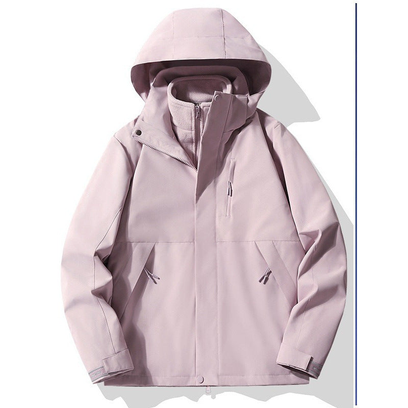 Ladies Breathable and Weatherproof Outdoor Jacket Mune Fashion