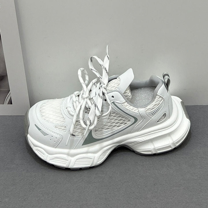 Women’s Sporty Running Sneakers with Breathable Mesh Structure and Trendy Design Mune Fashion