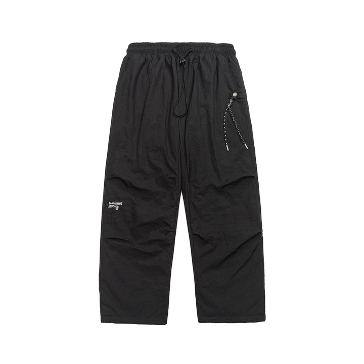 Men's Lightweight Ripstop Cargo Pants with Elastic Waistband and Utility Pocket Mune Fashion