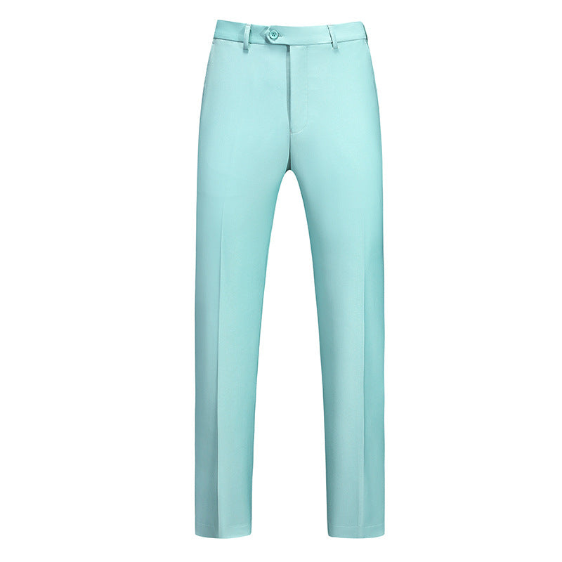Men's slim premium pleated trousers with stretch waistband and wrinkle-resistant fabric Mune Fashion
