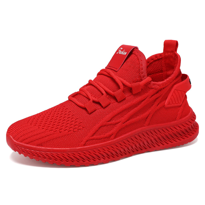 Men's knitted slip-on sneaker with elastic lacing, sock-like shaft, and profiled non-slip outsole Mune Fashion