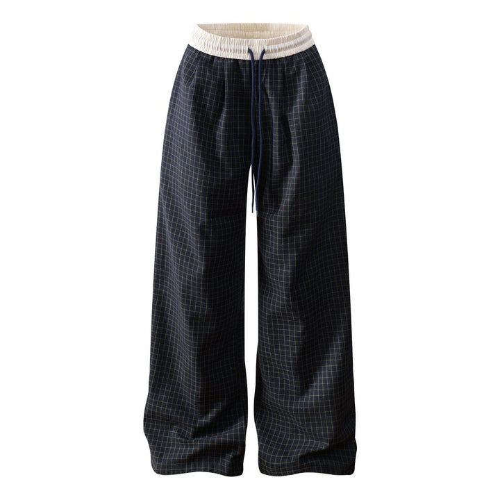 Men's Casual Check Pants Mune Fashion