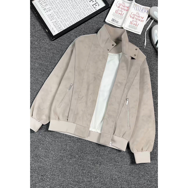 Men's Fashion Transitional Jacket with Practical Zipper Pockets Mune Fashion