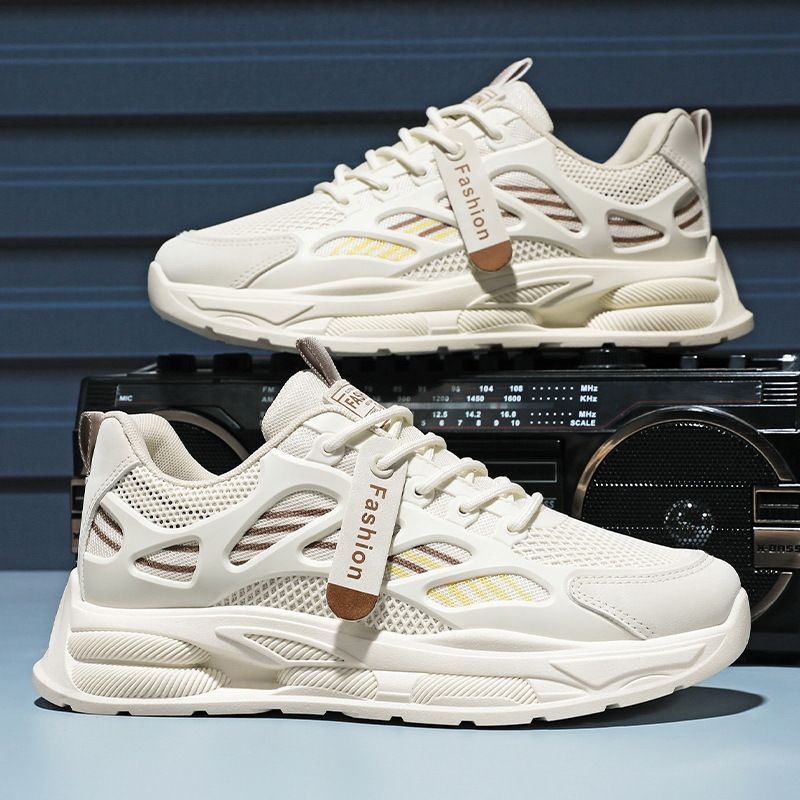 Women's Fashion Sports Sneakers with Breathable Mesh Upper and Cushioned Sole Mune Fashion