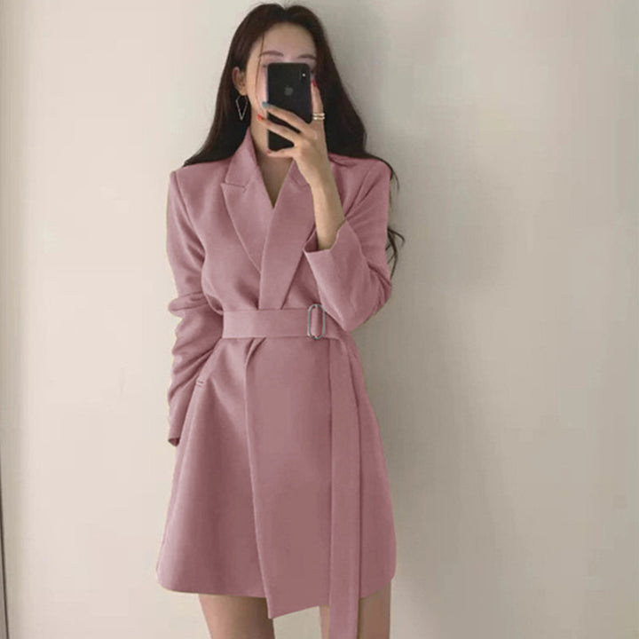 Women Elegant Blazer Dress Mune Fashion