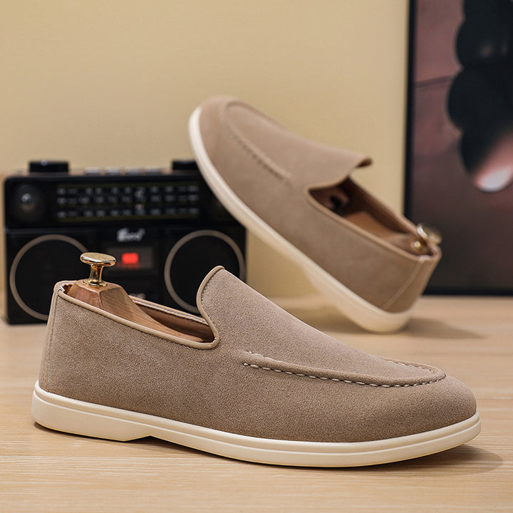 Men's Comfortable Moccasins with Soft Suede Mune Fashion