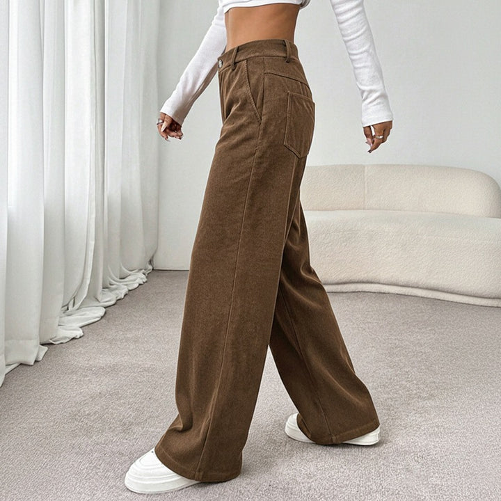 Women's Comfortable Loose High Waist Pants Mune Fashion