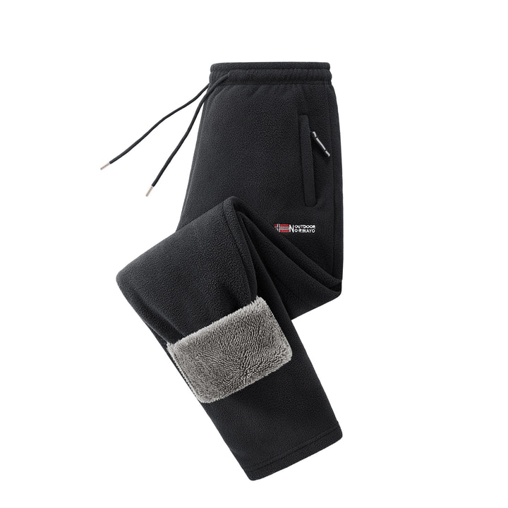 Women's fleece jogging pants with teddy lining and zip pockets Mune Fashion
