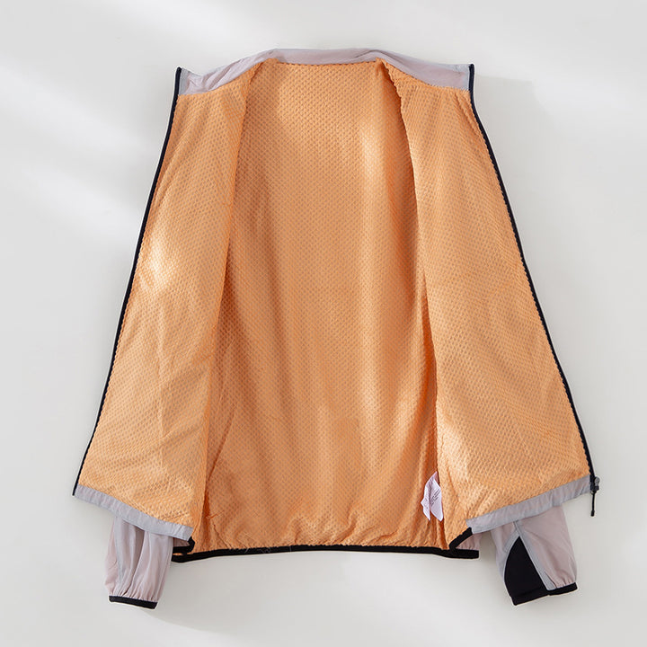 Men's Ultralight Functional Jacket with Stand Collar, Chest Pocket and Concealed Zipper Mune Fashion