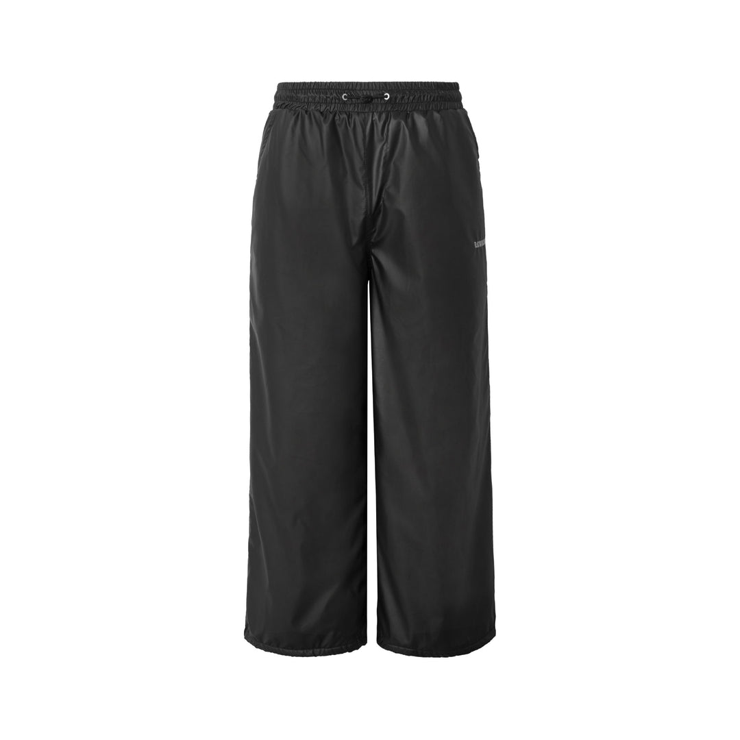Unisex Loose Technical Nylon Training Pants with Elastic Drawstring and Side Inserts Mune Fashion