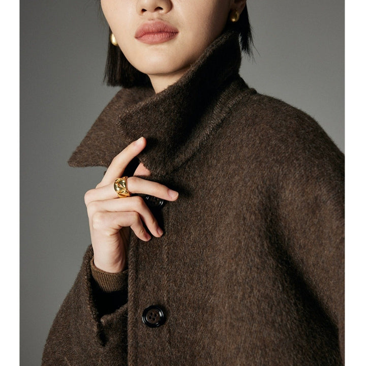 Ladies Stylish Wool Jacket Mune Fashion