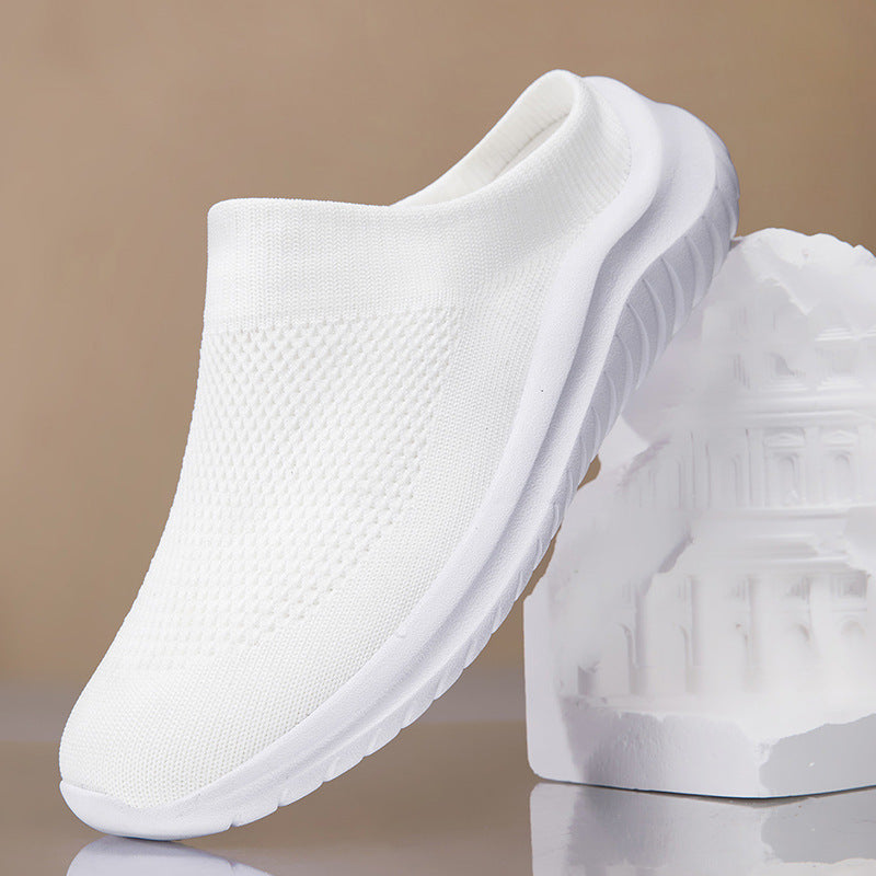 Women nan Slip-On knit trainers with sock-like shaft and ergonomic cushioning sole Mune Fashion