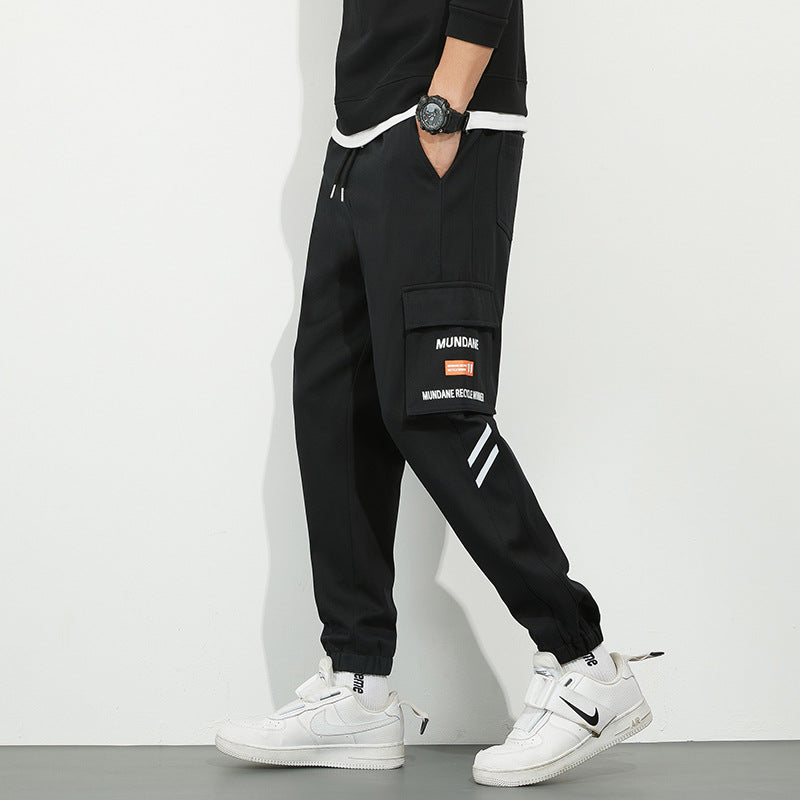 Men's Urban Camouflage Jogger with Utility Pockets and Elastic Ankle Hem Mune Fashion