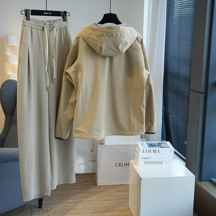 Women's Fashionable Transitional Jacket with Stand-Up Collar and Practical Pockets Mune Fashion