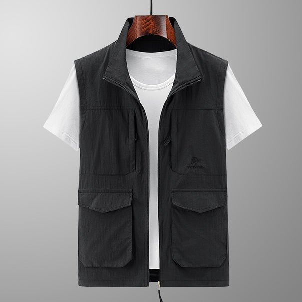 Men's Multifunctional Outdoor Vest with Practical Pockets Mune Fashion