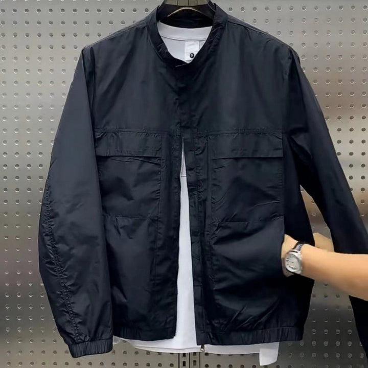 Men's Lightweight Utility Jacket with Pockets Mune Fashion