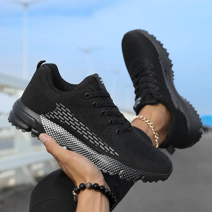 Men's nan lightweight knitted training sneakers with grippy off-road profile sole, padded heel, and shock-absorbing lightweight midsole Mune Fashion