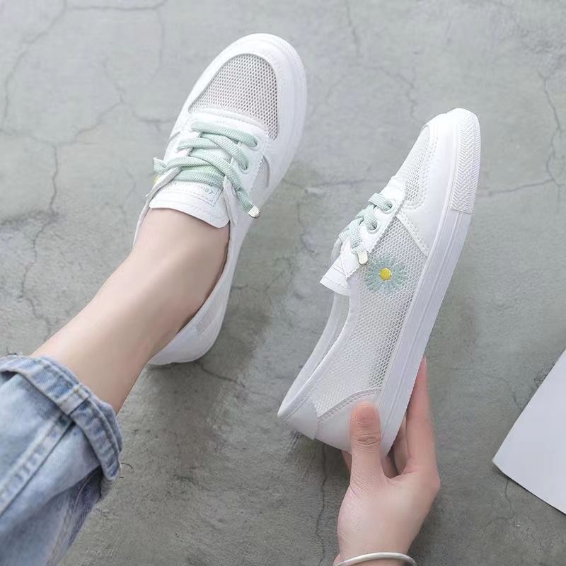 Women's casual sneakers with colorful floral pattern Mune Fashion