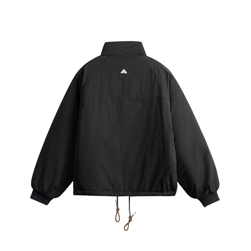 Unisex Short cut boxy padded jacket with drawstring and raglan sleeves Mune Fashion