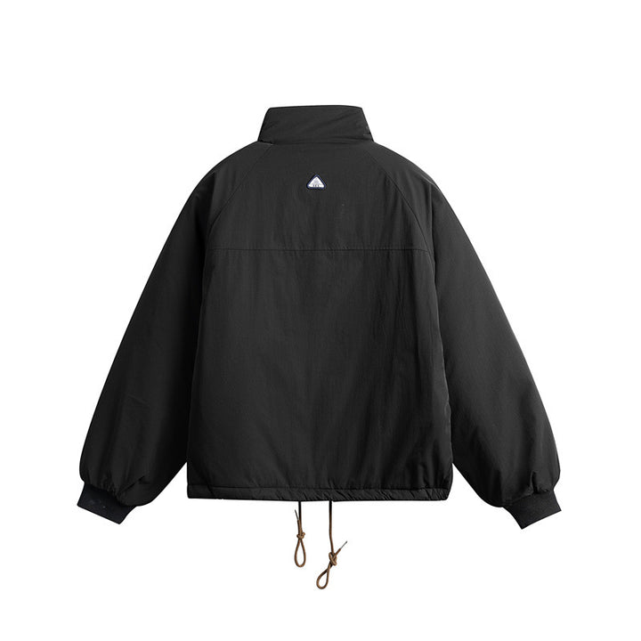 Unisex Short cut boxy padded jacket with drawstring and raglan sleeves Mune Fashion