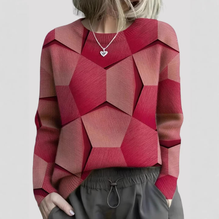 Ladies Patterned Sweater