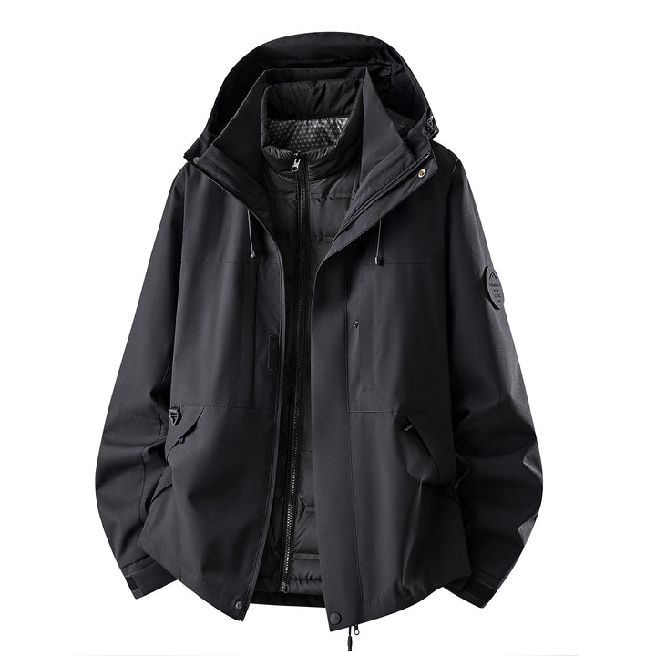 Women's Multifunctional Outdoor Jacket with Removable Quilted Inner Jacket Mune Fashion