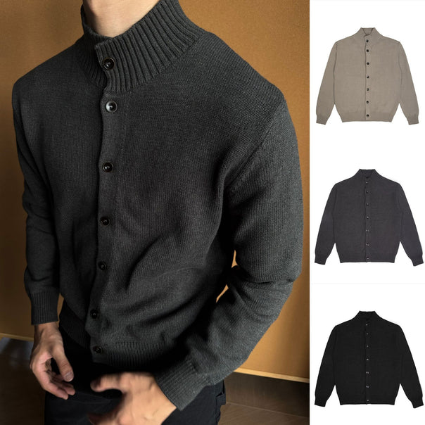 Men's Stylish Cardigan with Button Placket Mune Fashion