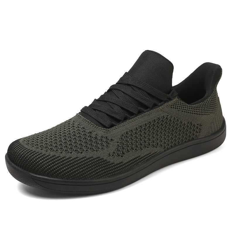 Men's knitted slip-on sneakers with sock-like upper and flexible comfort sole Mune Fashion