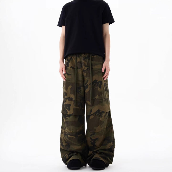 Men's Urban Cargo-Style Fabric Trousers Mune Fashion