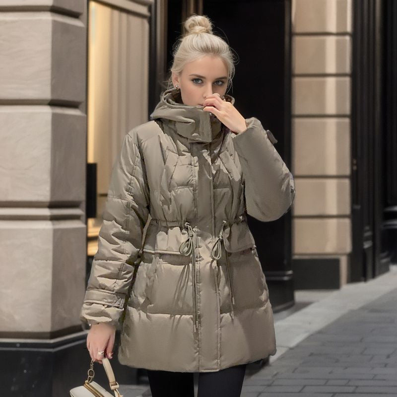 Women's Warm Winter Jacket with Practical Hood Mune