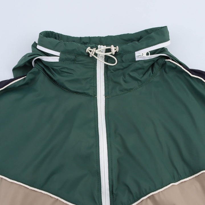 Women's Lightweight Nylon Training Pants with Contrast Sides, Drawstring and Adjustable Hem Mune Fashion