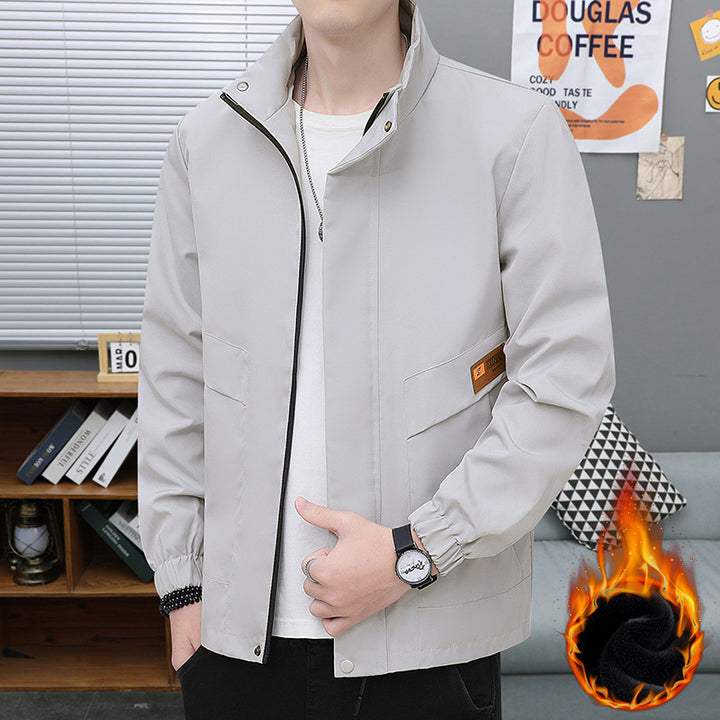 Men's waterproof jacket with practical pockets Mune Fashion