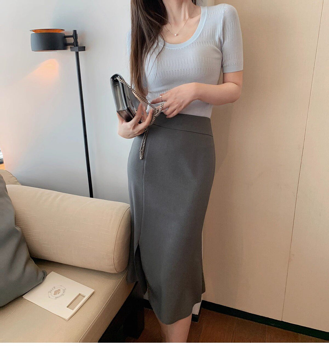 Women's Elegant Wrap Skirt Mune Fashion