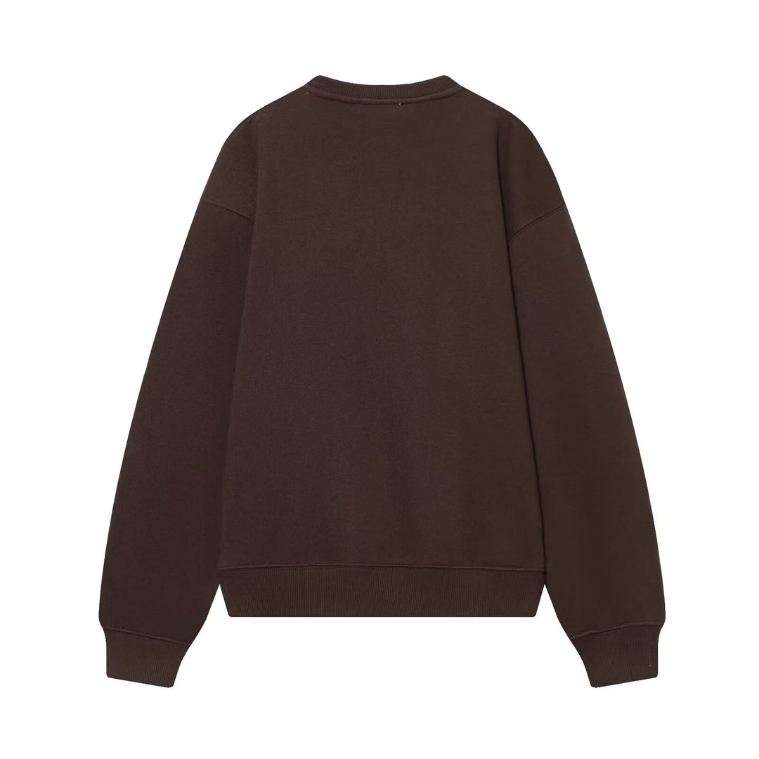 Women Cropped Boxy Sweatshirt with 3D Bow Application Mune Fashion