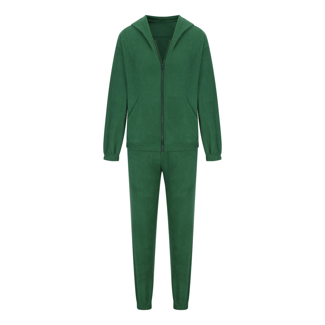 Women's oversized hoodie with kangaroo pocket and cargo jogger set Mune Fashion