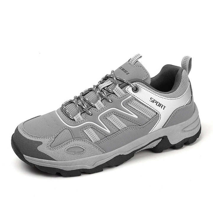 Men's rugged outdoor sneaker with grippy multi-terrain profile sole and padded comfort collar Mune Fashion
