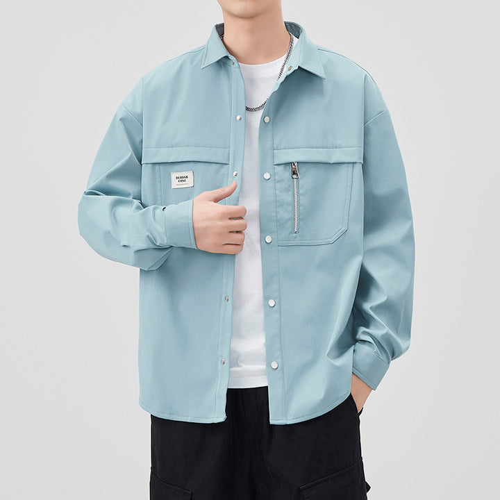 Men's Fashion Utility Jacket with Practical Pockets Mune Fashion