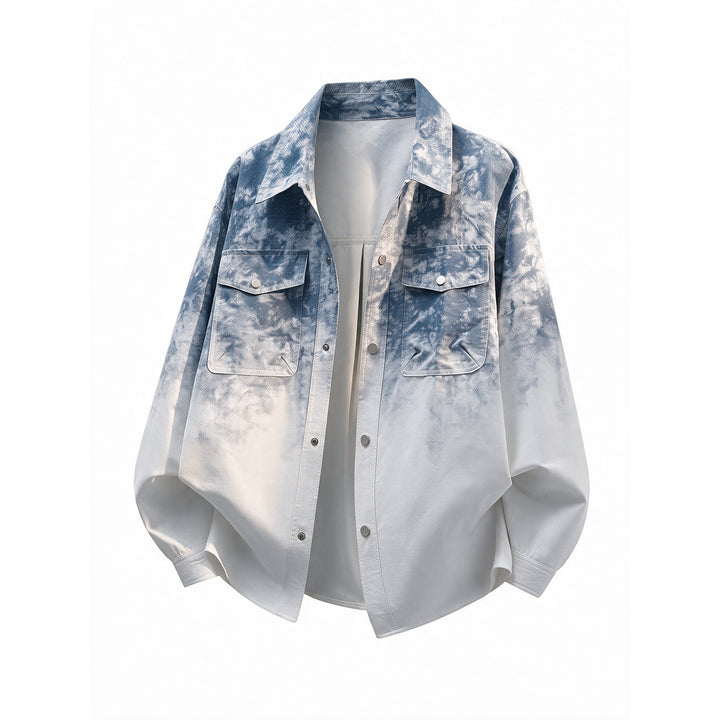 Women's Fashion Overshirt Jacket with High Collar and Patch Pockets Mune Fashion