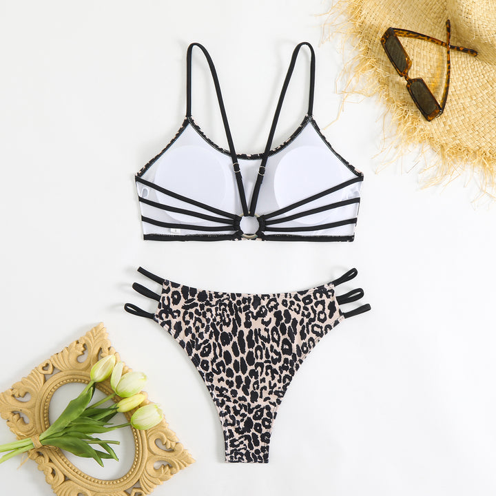 Women's Trendy Bikini Set with Refined Straps Mune Fashion