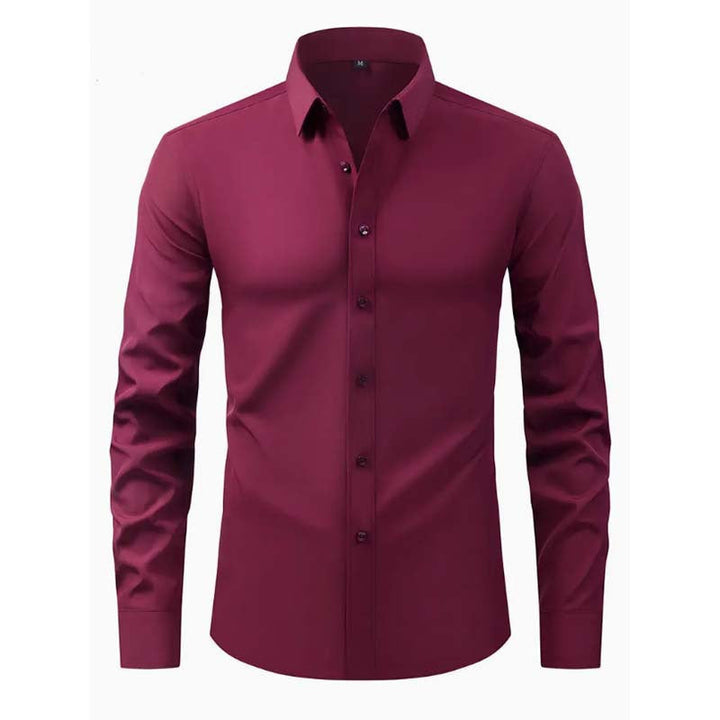 Men's long-sleeved shirt with innovative cut and modern design Mune Fashion