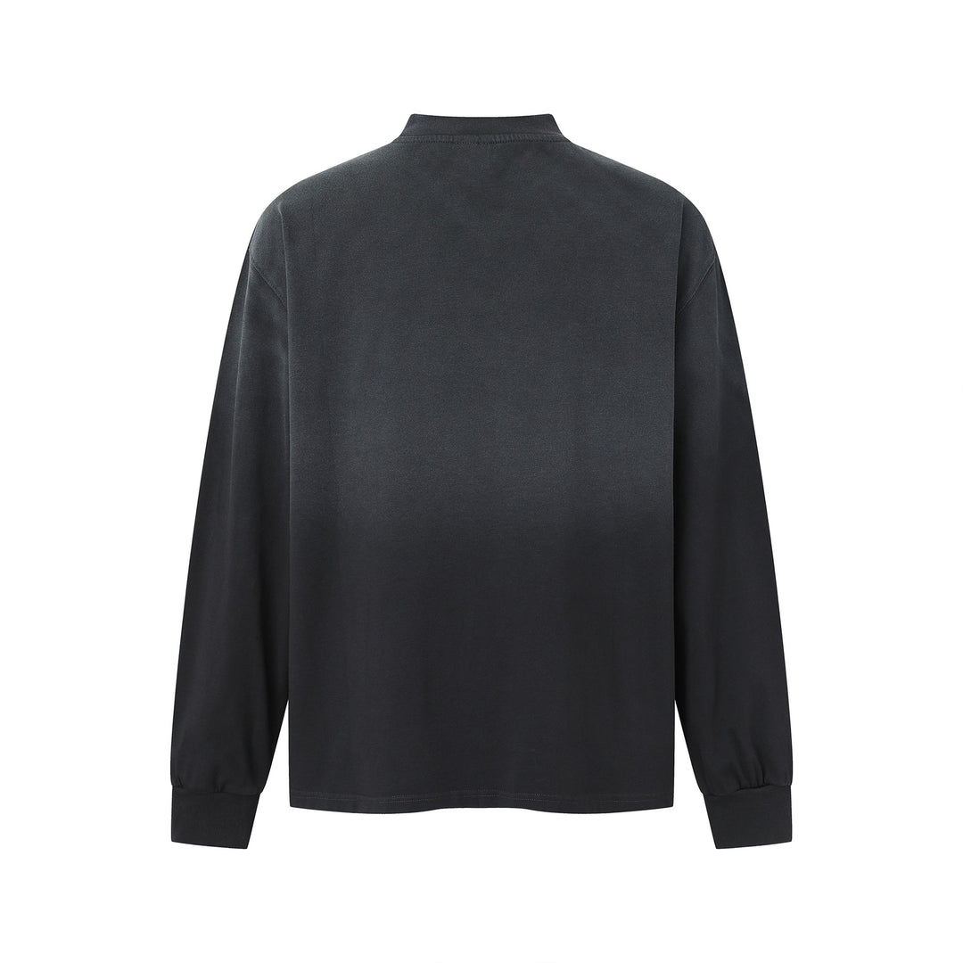 Unisex Oversized Sweatshirt with Mock Neck and Statement Print Mune Fashion